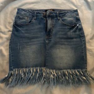 Jean skirt